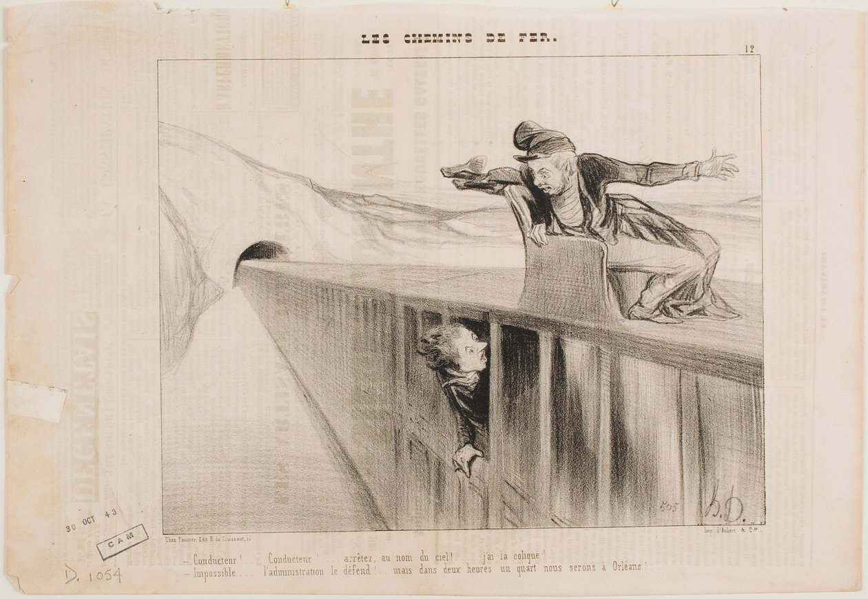 ¡Revisor! ¡Revisor! de Honoré Daumier