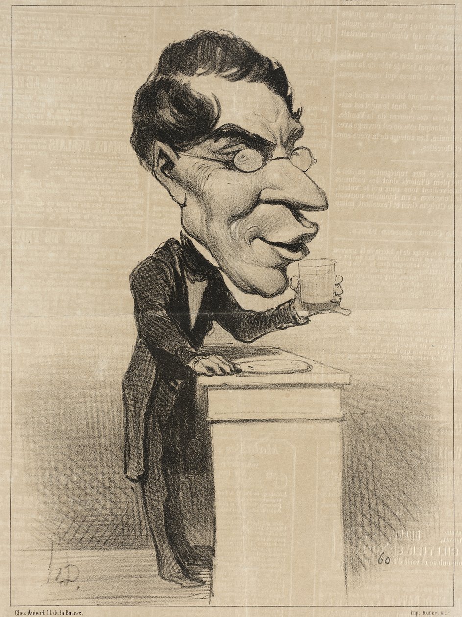 Cuerno de Honoré Daumier
