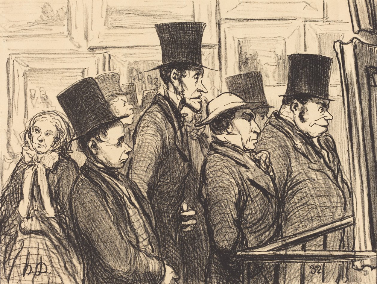 Cristi... ¡vaya, qué ternera tan bien hecha!... de Honoré Daumier