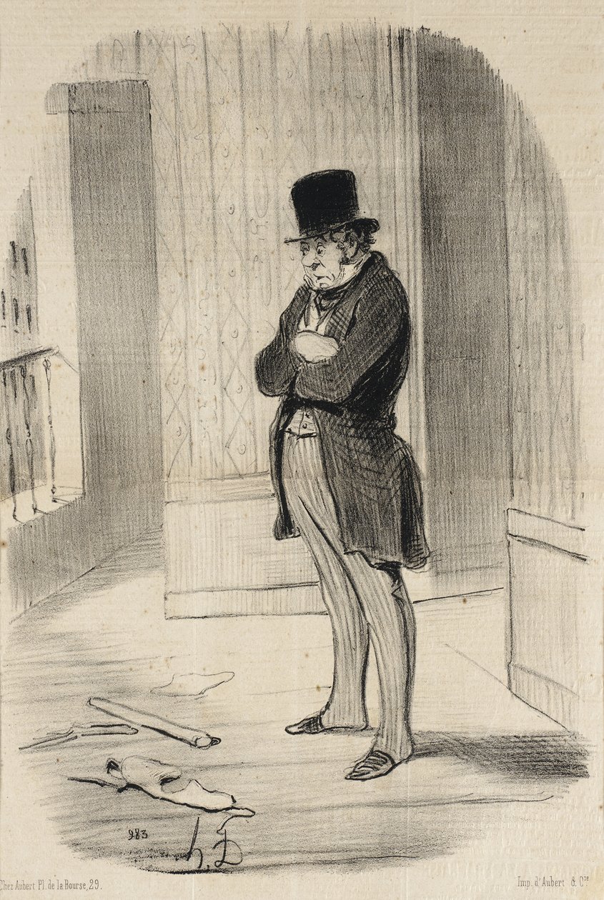 ¡Me he mudado!... de Honoré Daumier