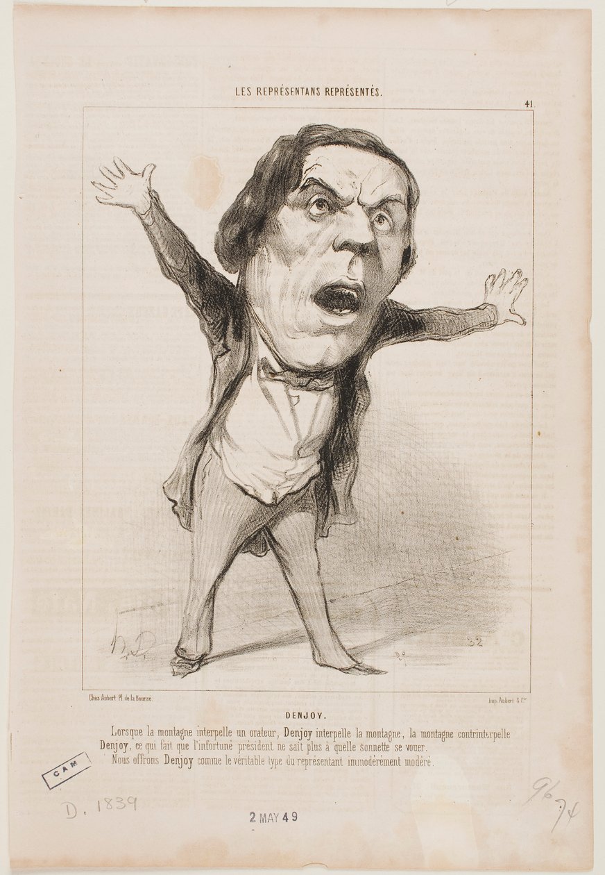 Denjoy de Honoré Daumier