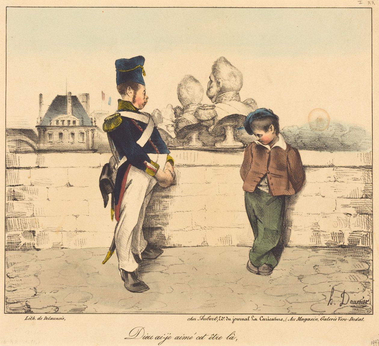 Dios, ¿he amado a ese ser? de Honoré Daumier