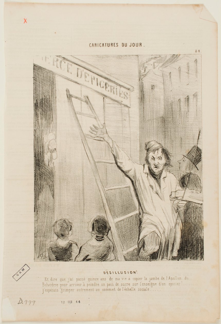 ¡Desilusión! de Honoré Daumier