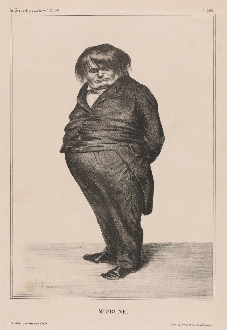 Doctor Prunelle de Honoré Daumier