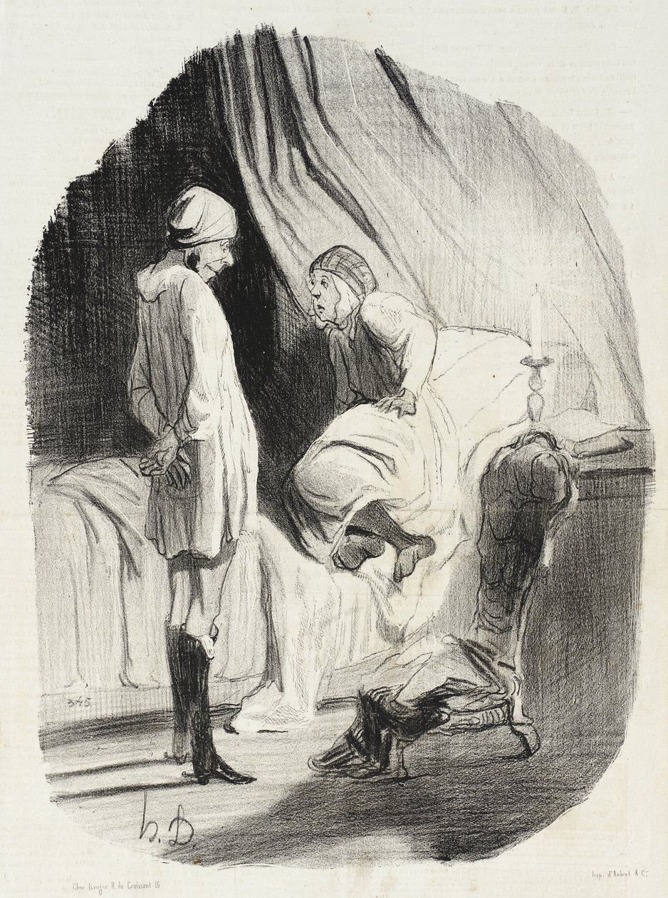 ¡Eh! Bueno, mi Didine, ¿ya hemos bailado lo suficiente... de Honoré Daumier