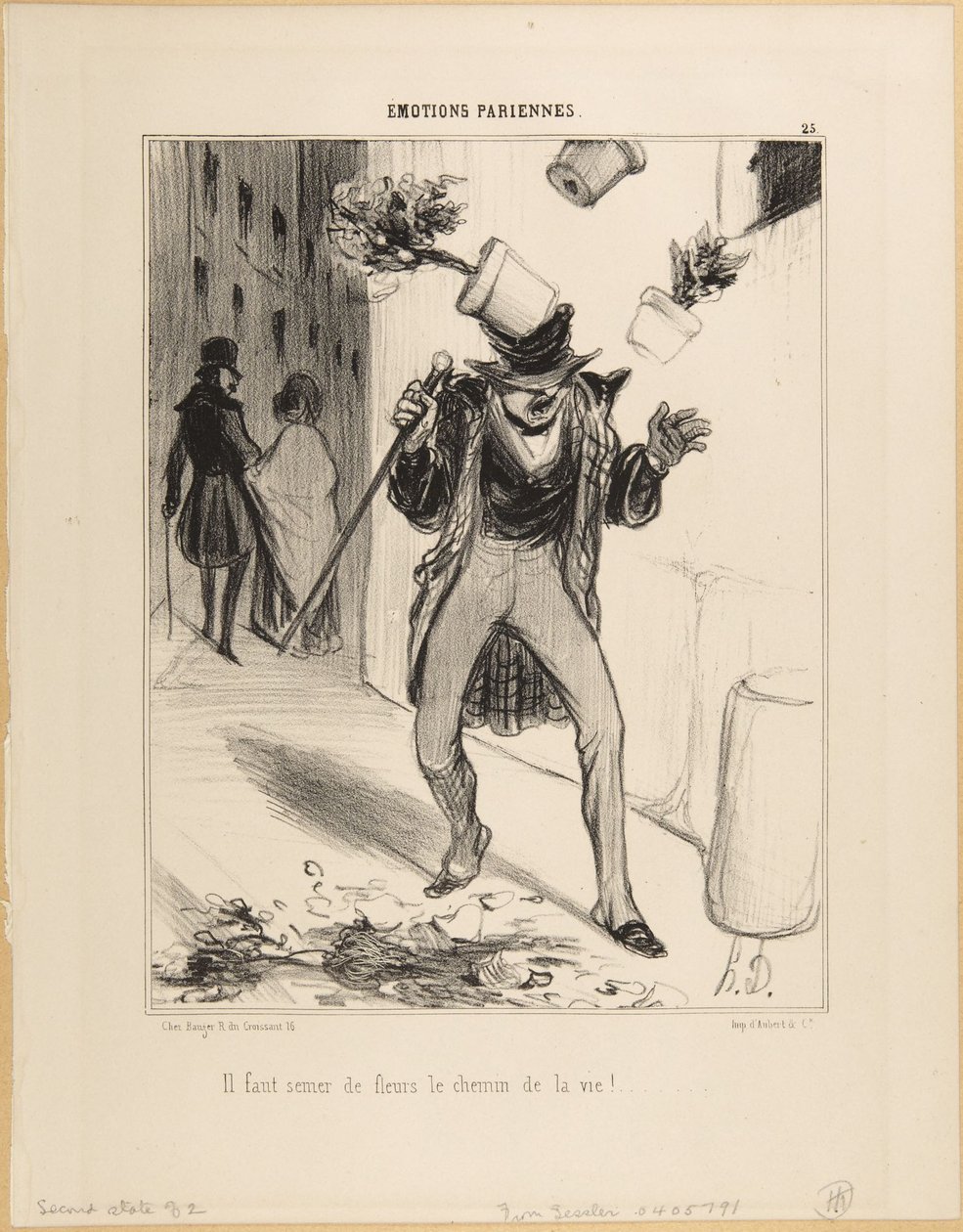 «Emociones parisinas» (sic) de Honoré Daumier