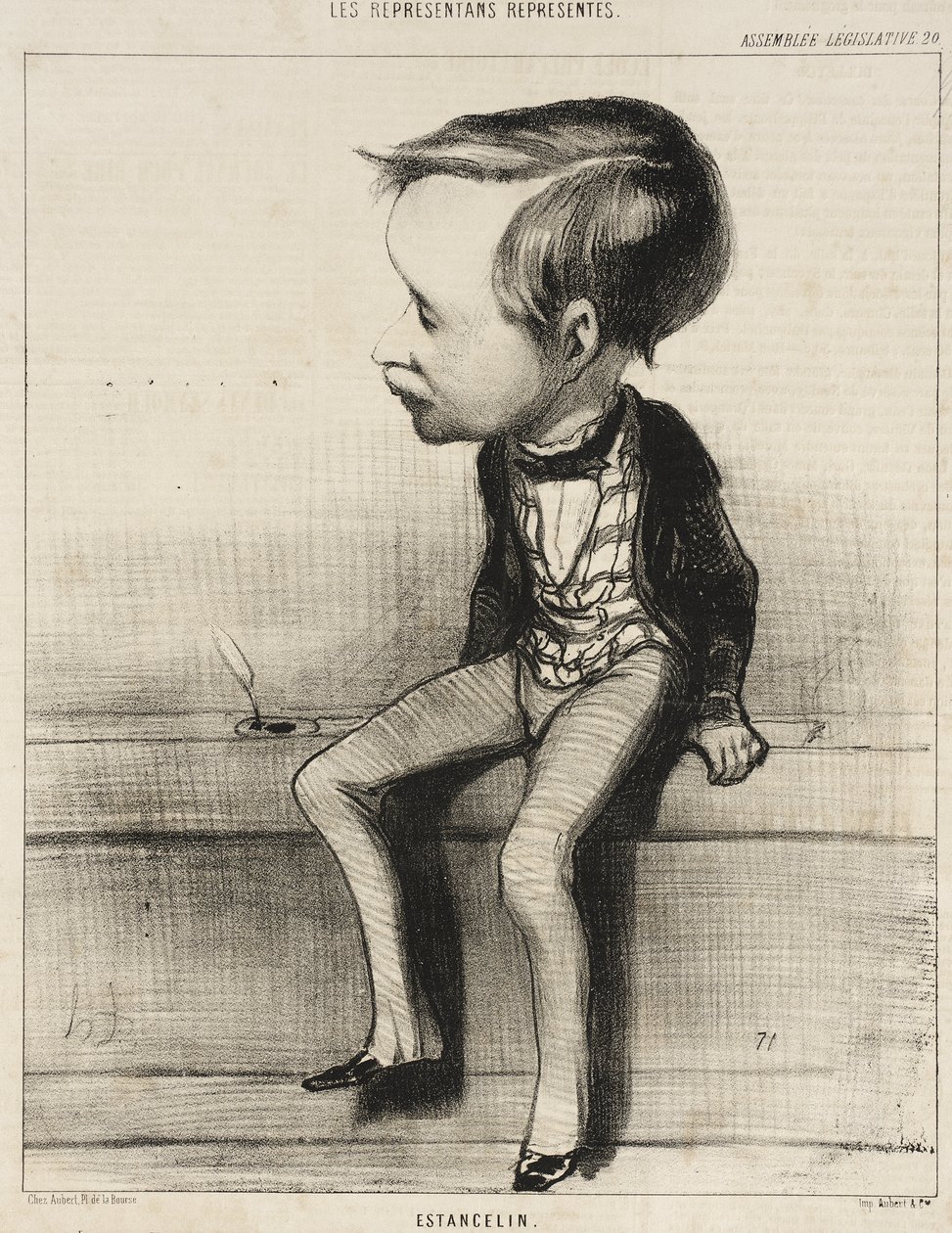 Estancelin de Honoré Daumier
