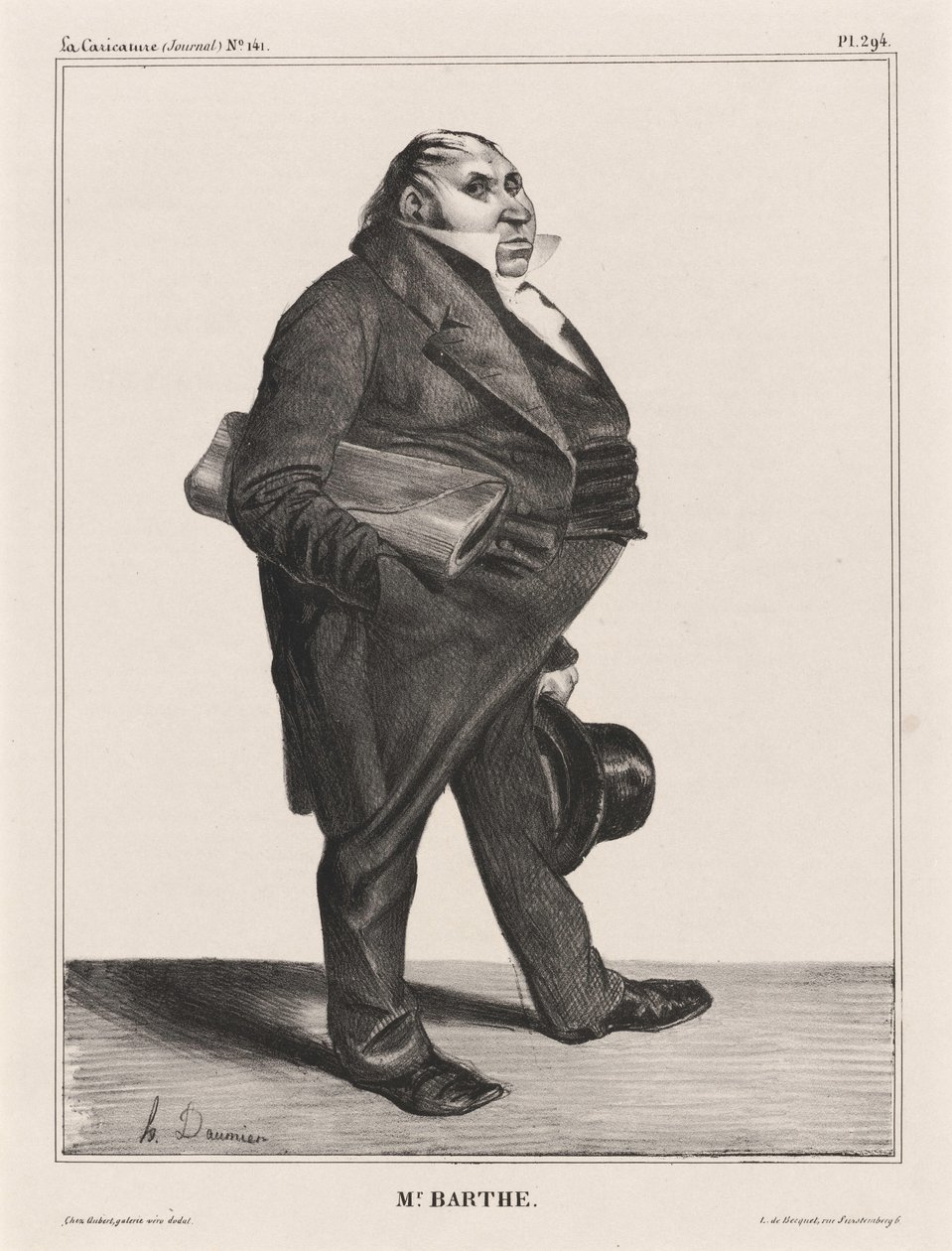 Félix Barthe de Honoré Daumier