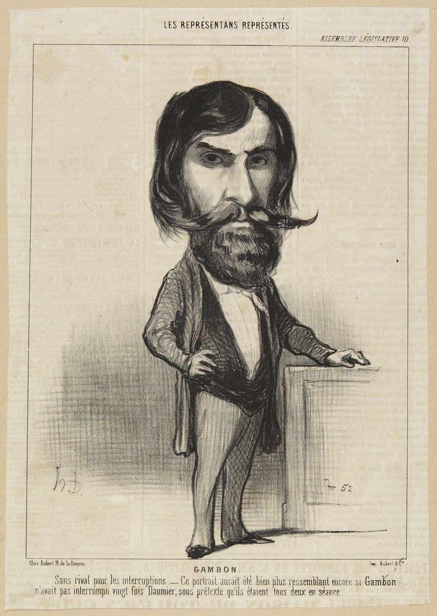 Gambon de Honoré Daumier