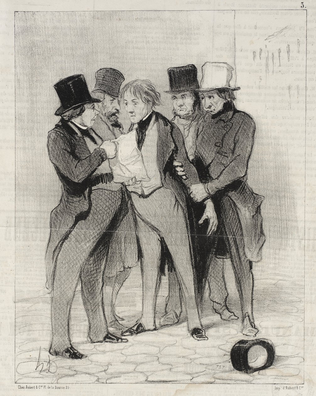 Caza que se puede practicar en todas las temporadas de Honoré Daumier