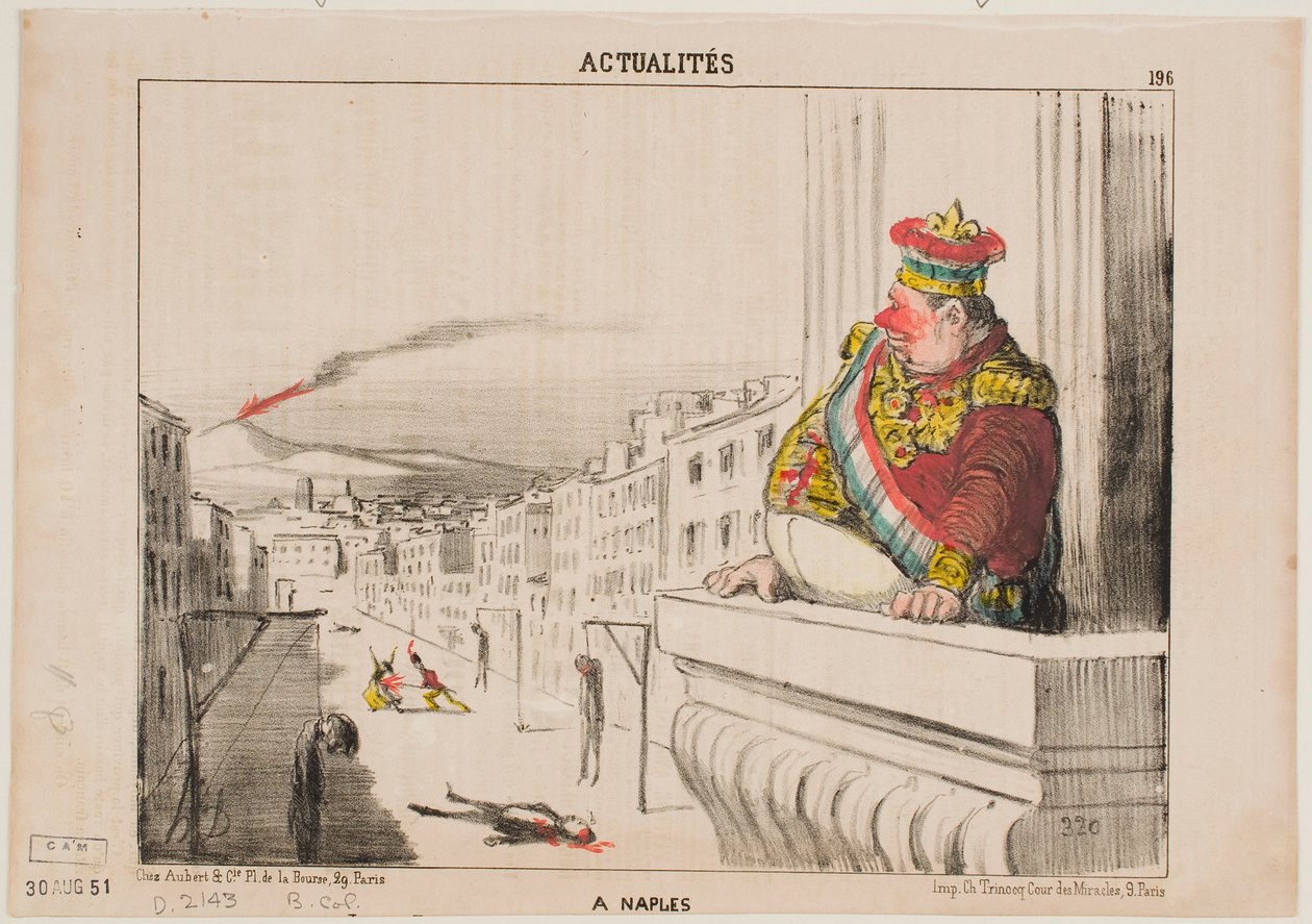 EN NÁPOLES de Honoré Daumier