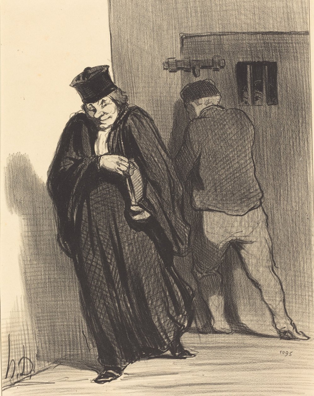 Parece ser... que mi chico es un gran sinvergüenza... de Honoré Daumier