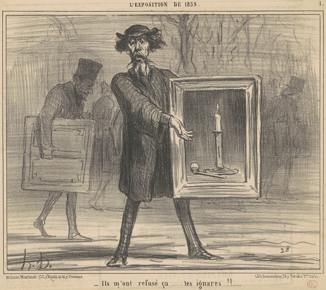 Me han negado eso ... de Honoré Daumier