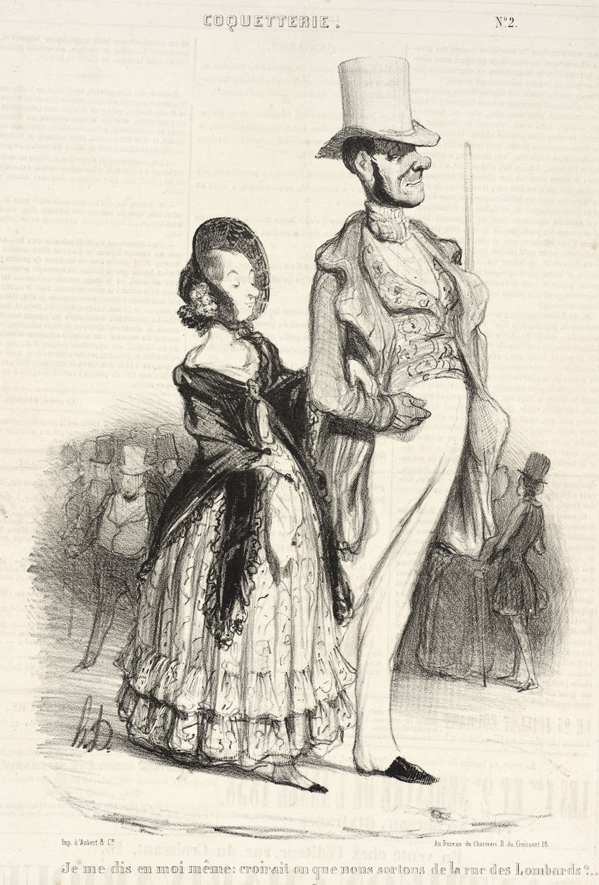 Me digo para mis adentros: ¿se lo creerían... de Honoré Daumier