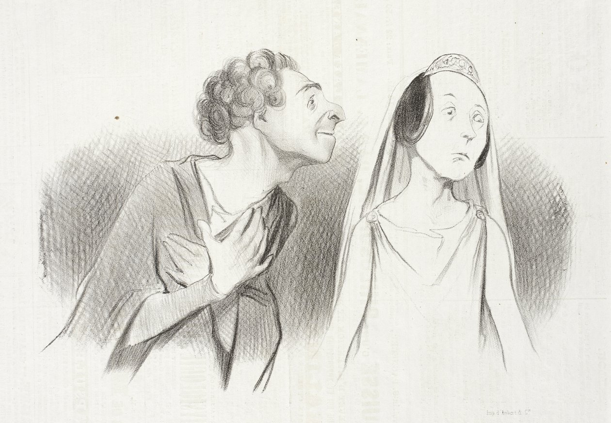 Me voy más enamorado que... nunca... de Honoré Daumier
