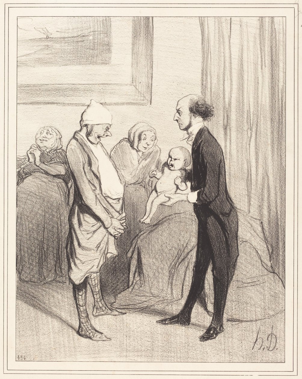 La entrada en la vida de Honoré Daumier