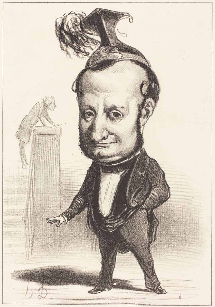 L.F. Raymond Wolowski de Honoré Daumier