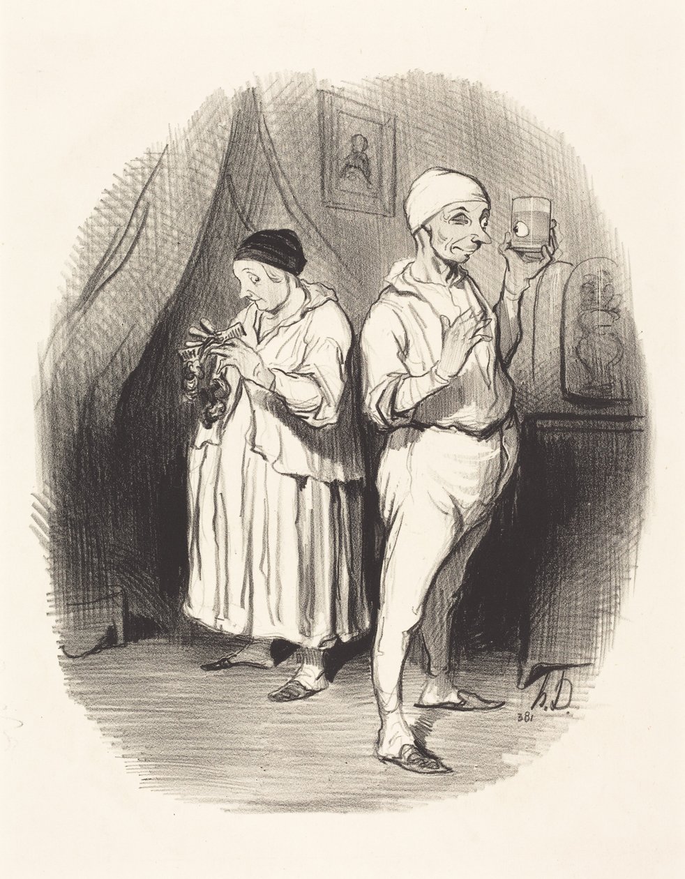La mirada del maestro de Honoré Daumier