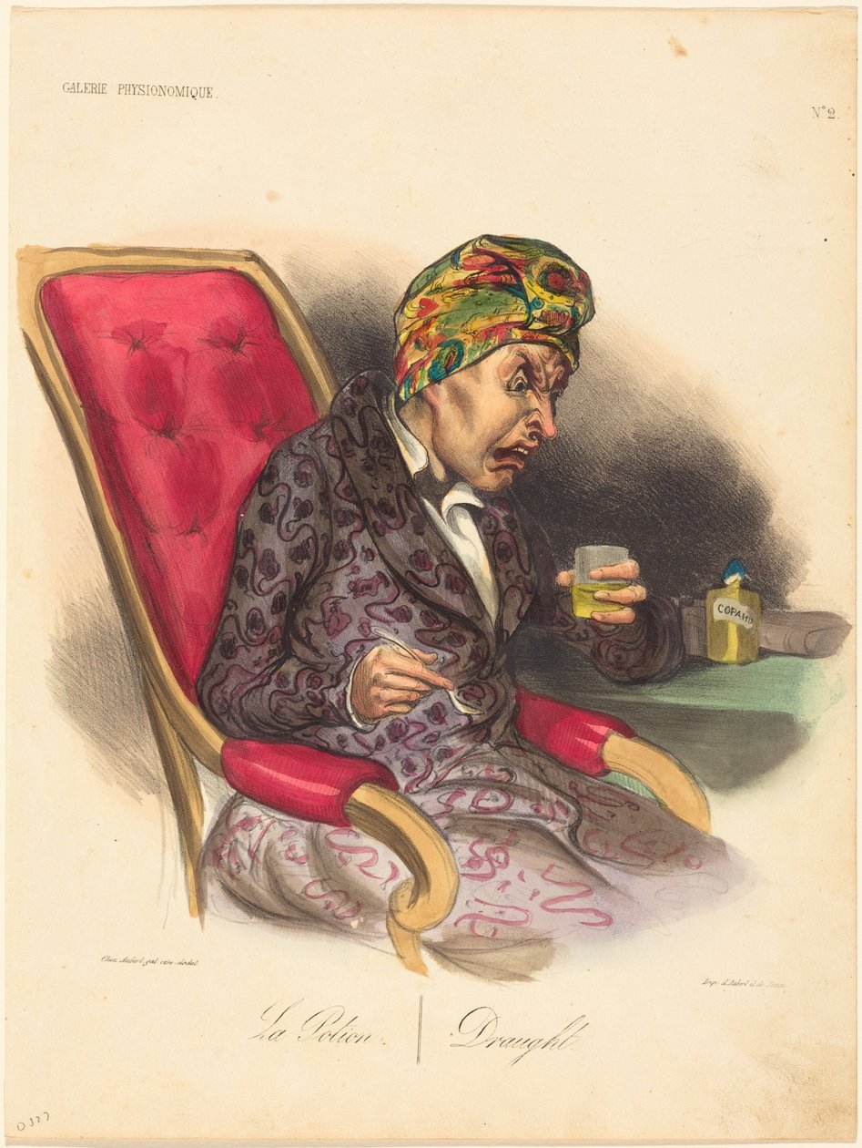 La poción de Honoré Daumier