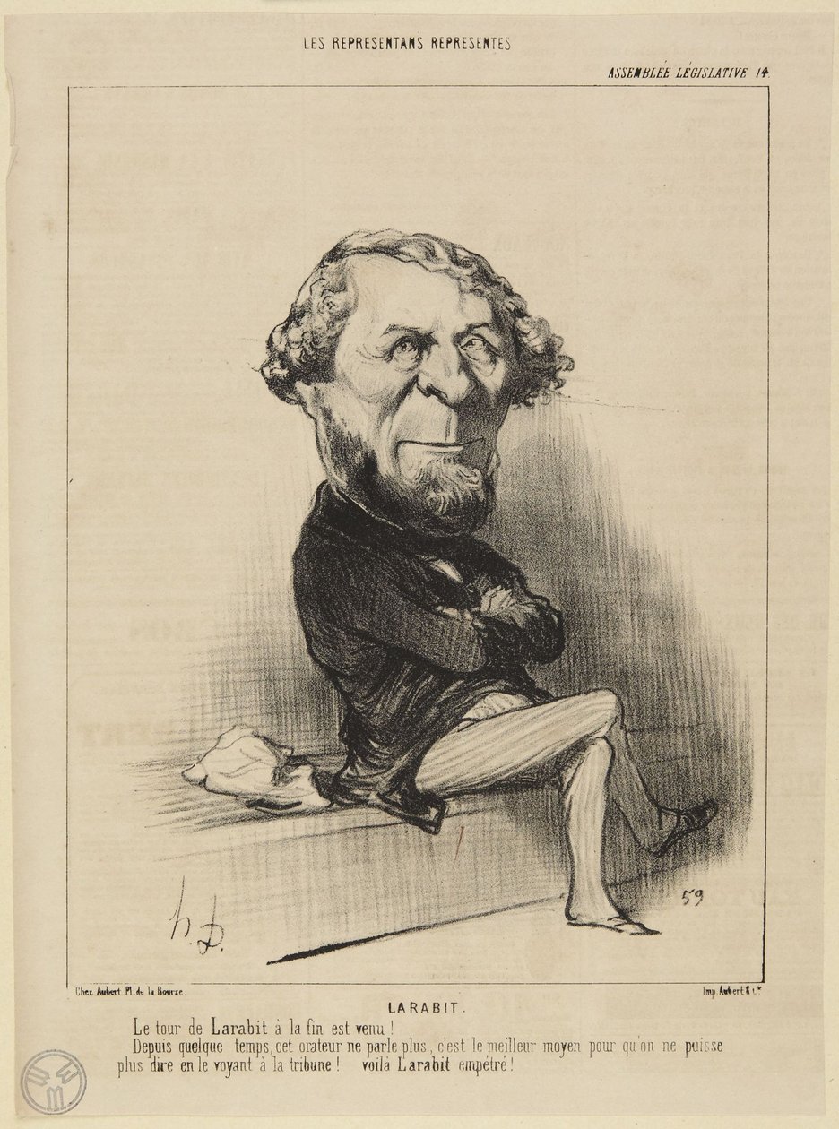 «Larabit» de Honoré Daumier