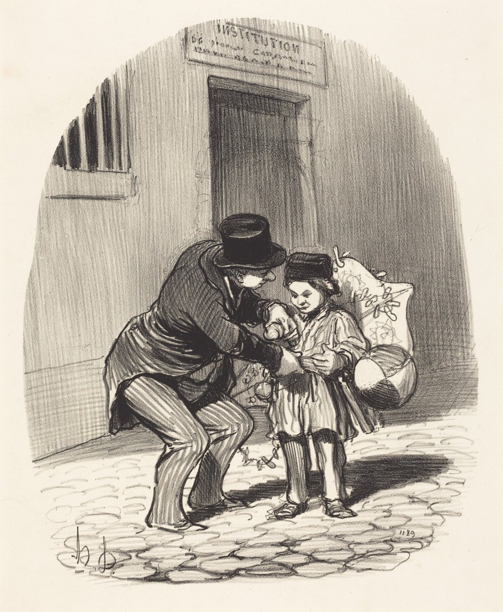 El día de salida de Honoré Daumier