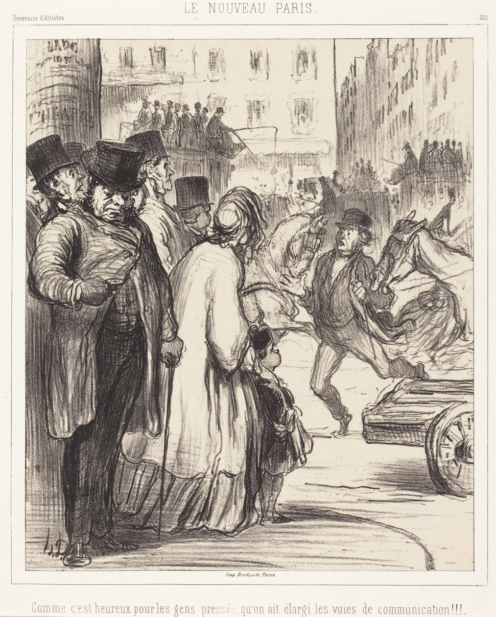 El nuevo París de Honoré Daumier