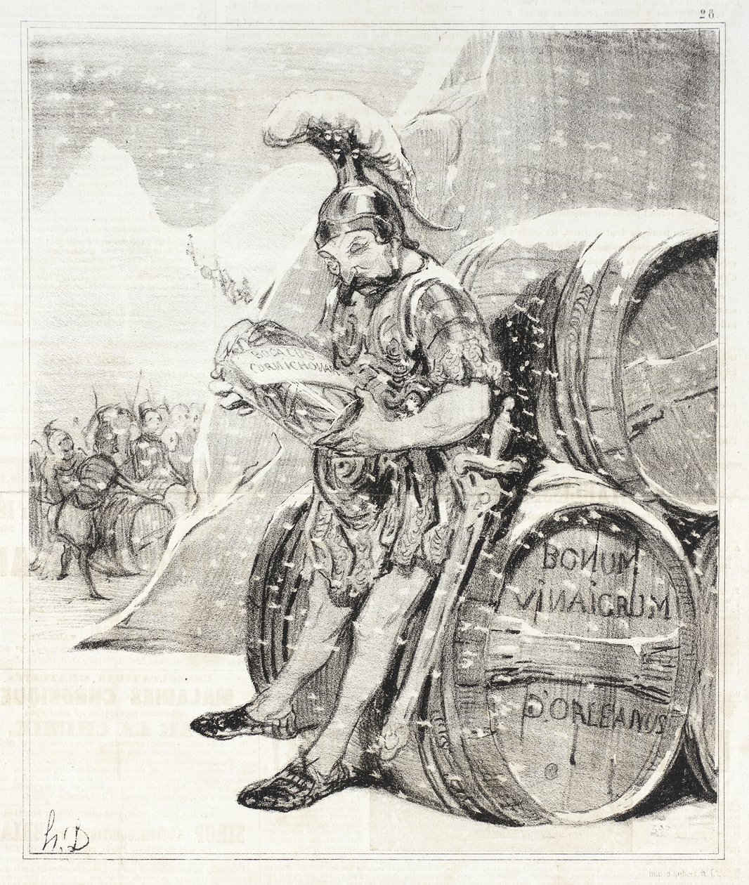 El paso de Aníbal de Honoré Daumier