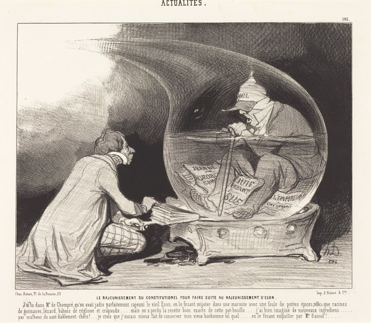 La renovación del «Constitutionnel» de Honoré Daumier