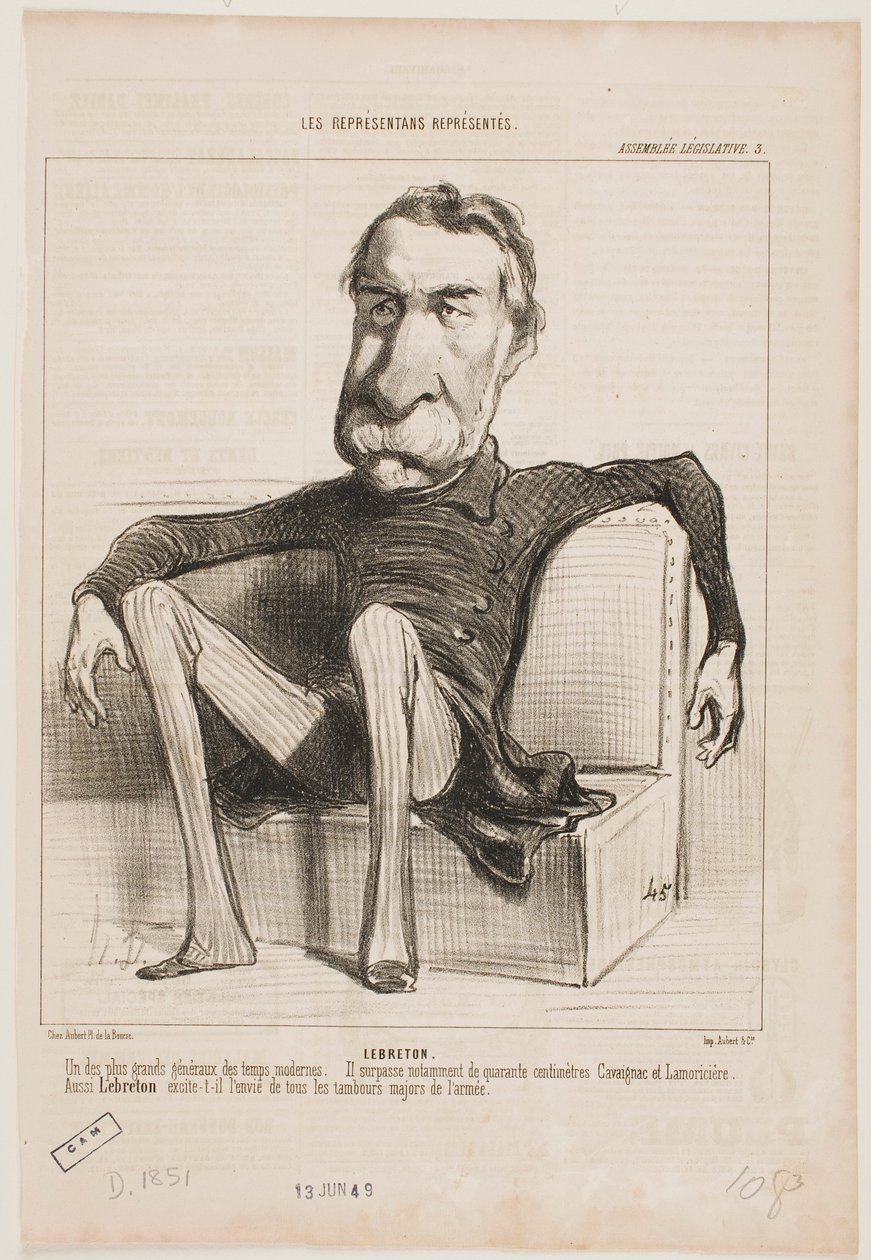 Lebreton de Honoré Daumier