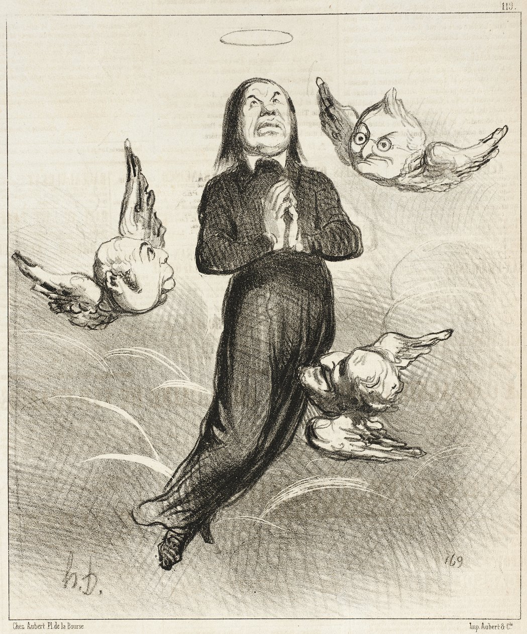 Leyenda del año 1850 de Honoré Daumier