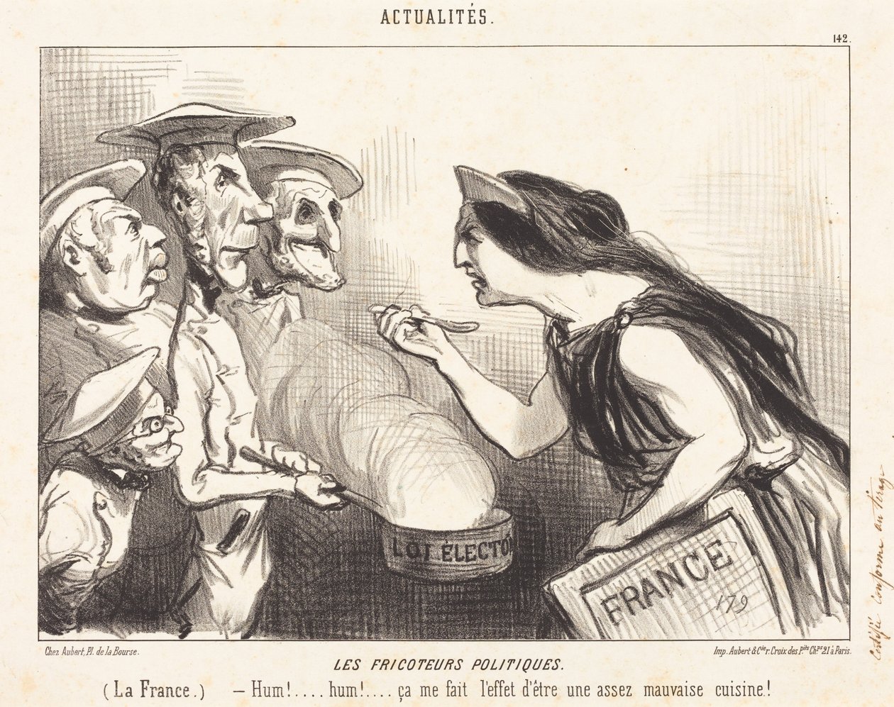 Los políticos oportunistas de Honoré Daumier