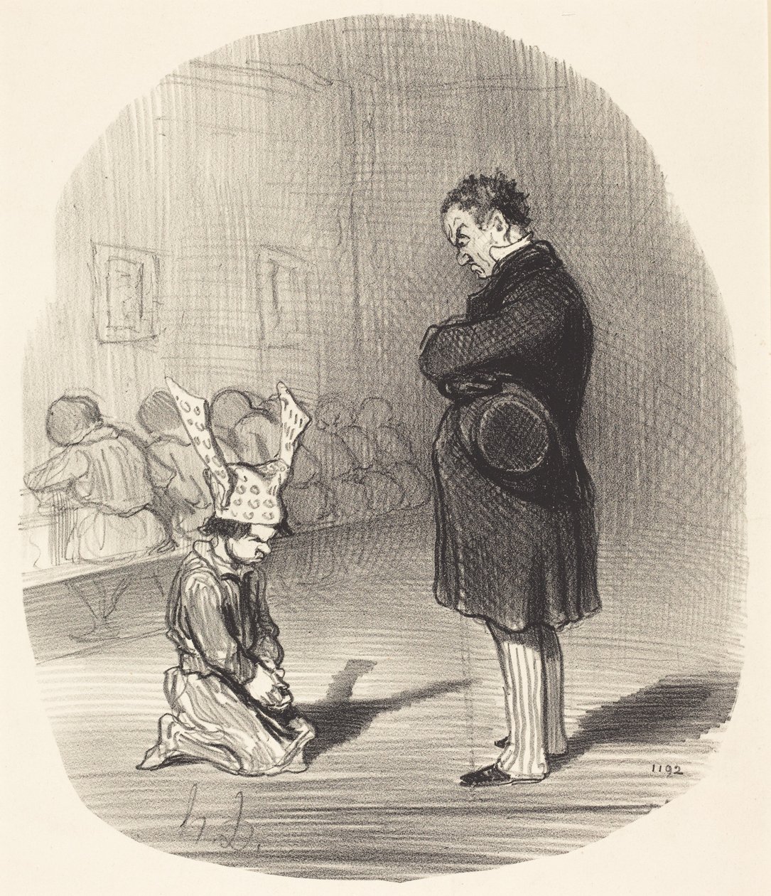 Las consecuencias de una insurrección de Honoré Daumier
