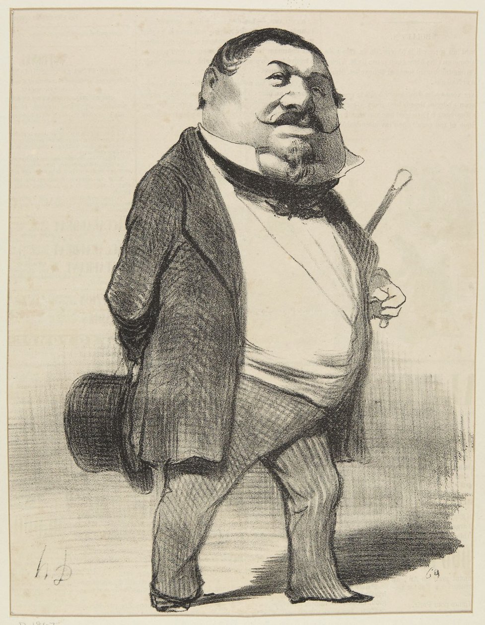 «Lucien Murat» de Honoré Daumier