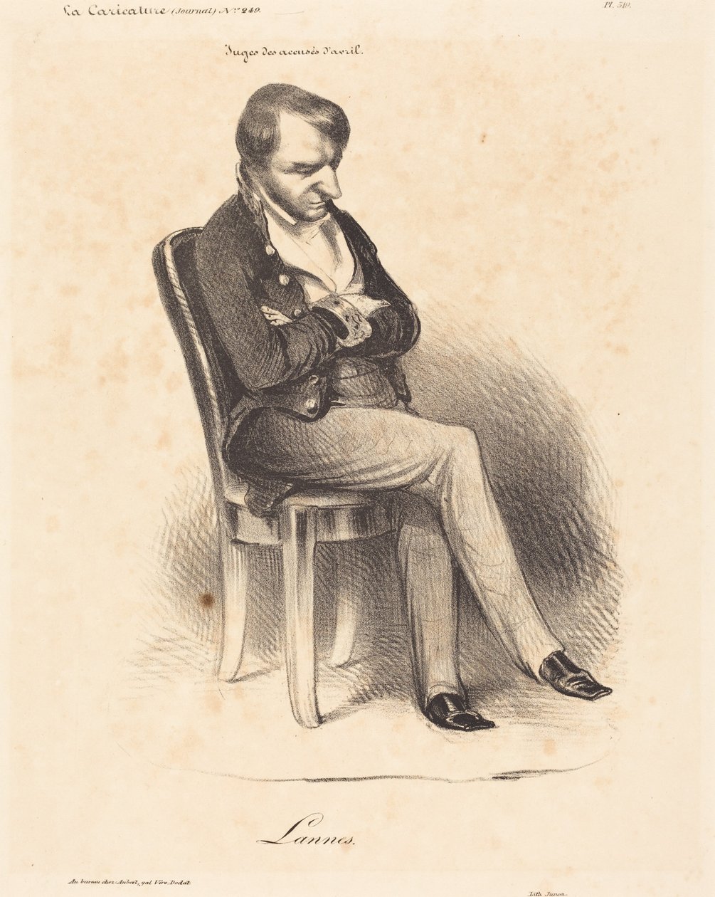 Napoléon Lannes de Honoré Daumier