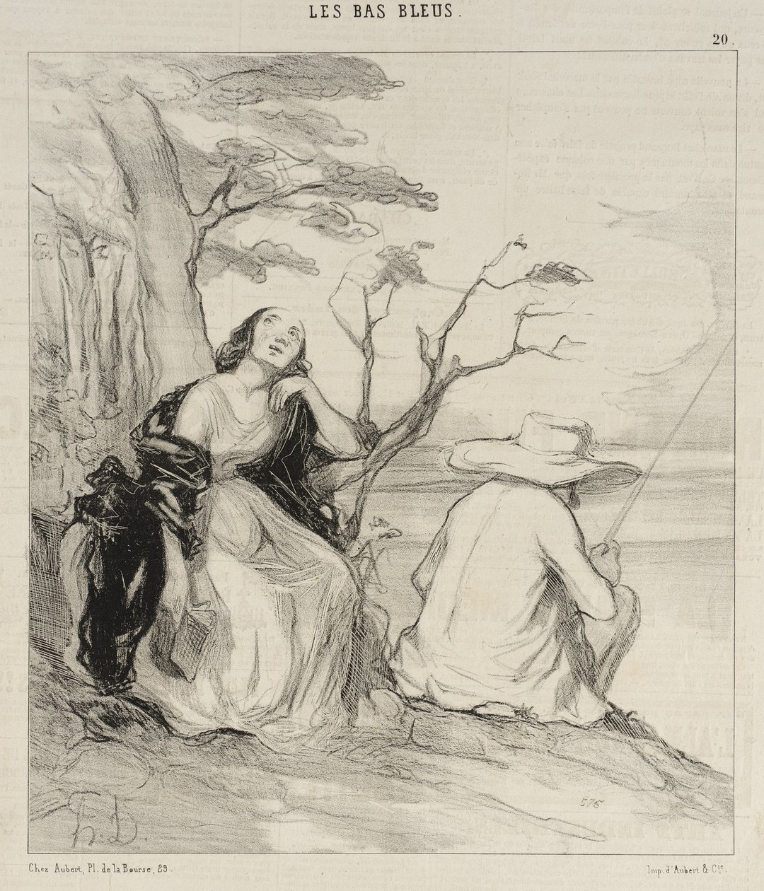 ¡Oh, dolor!... haber soñado... con un esposo... de Honoré Daumier