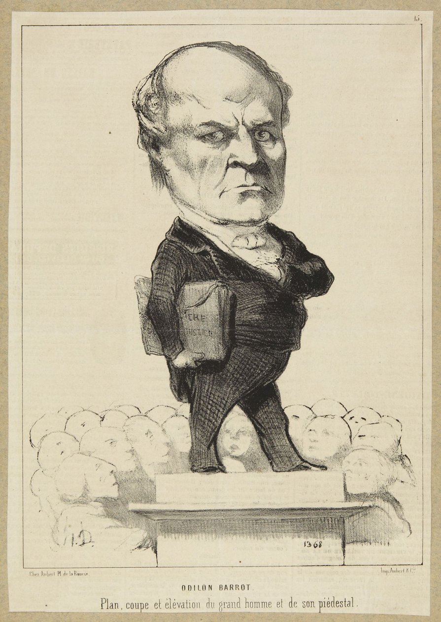 "Odilon Barrot" de Honoré Daumier