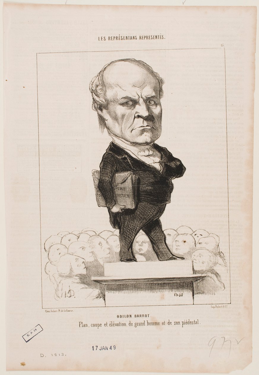 Odilon Barrot de Honoré Daumier