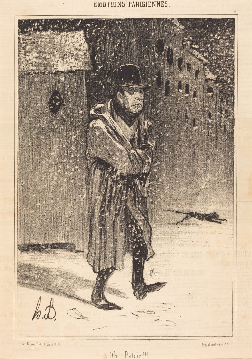 ¡Oh patria! de Honoré Daumier