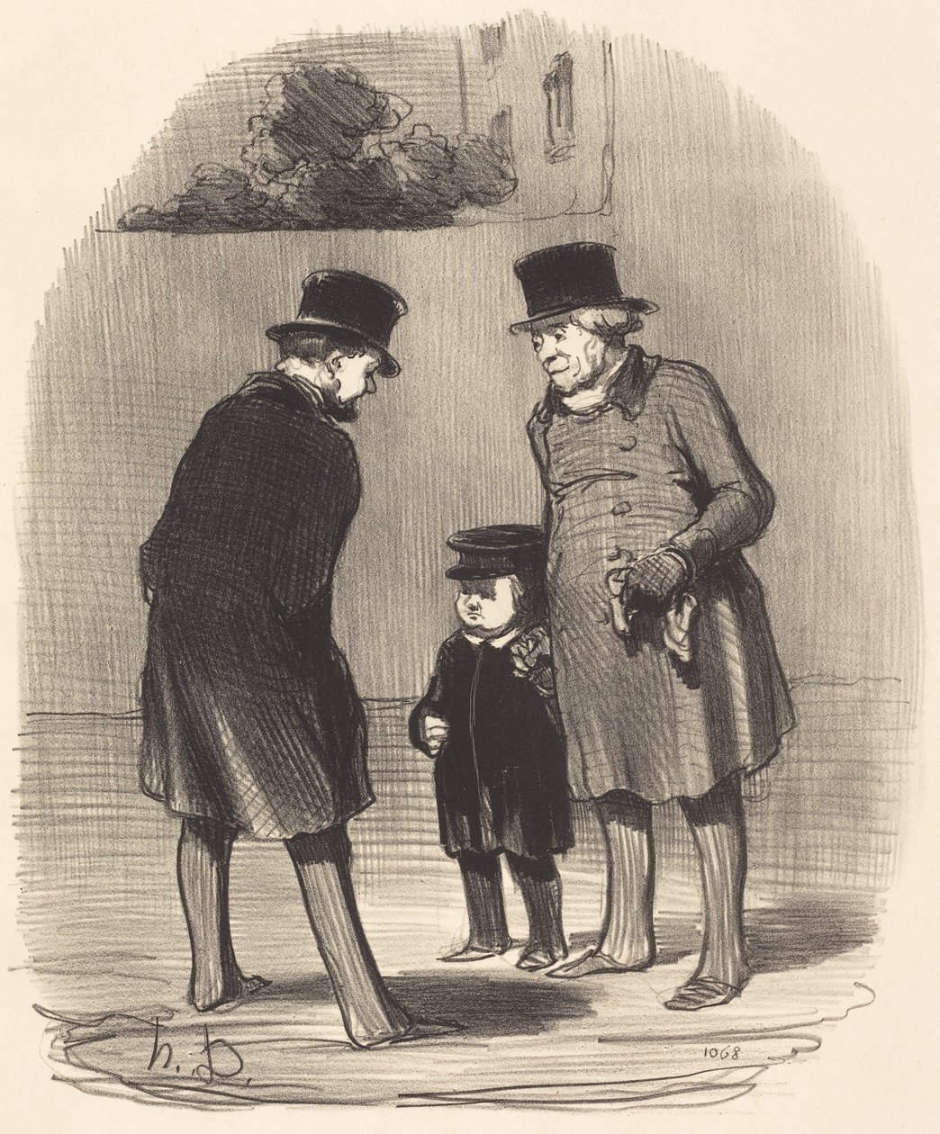 Sí, señor Chapuzot... de Honoré Daumier