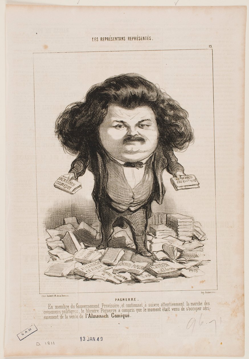 Pagnerre de Honoré Daumier