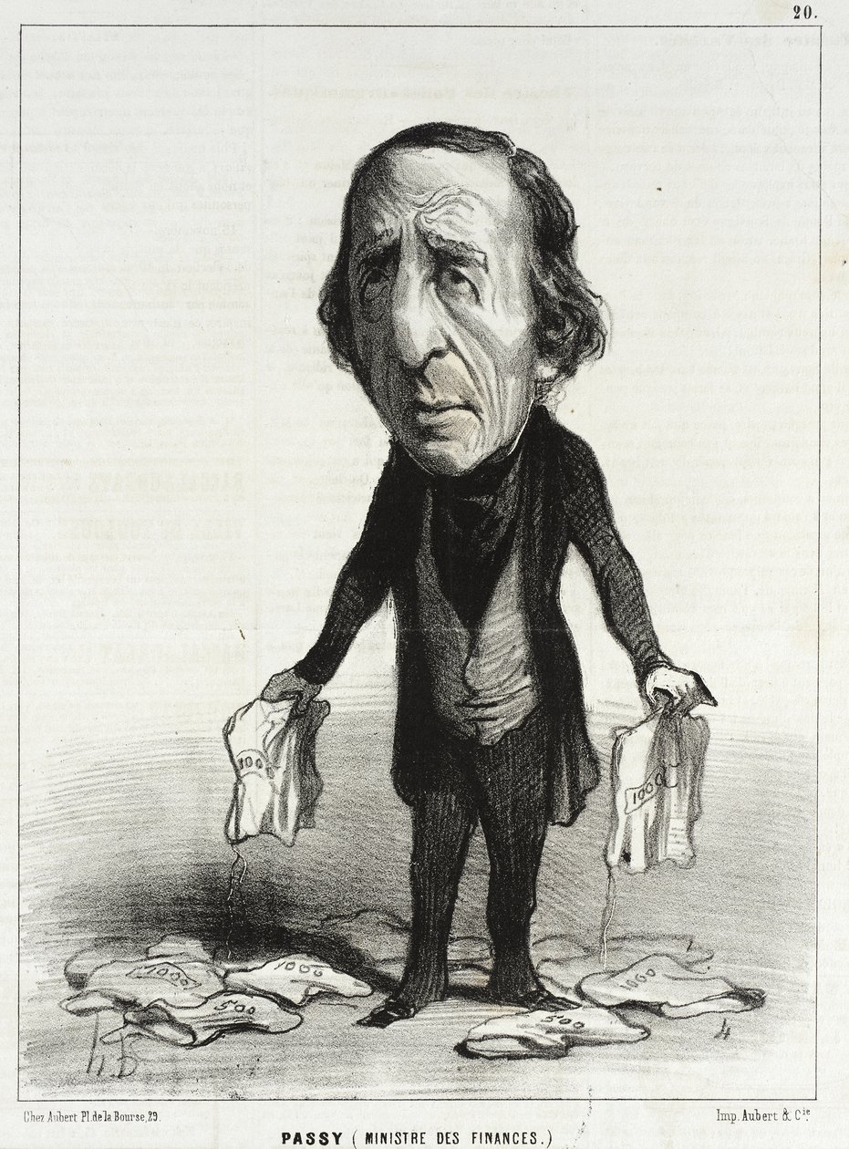 Passy (Ministro de Finanzas) de Honoré Daumier