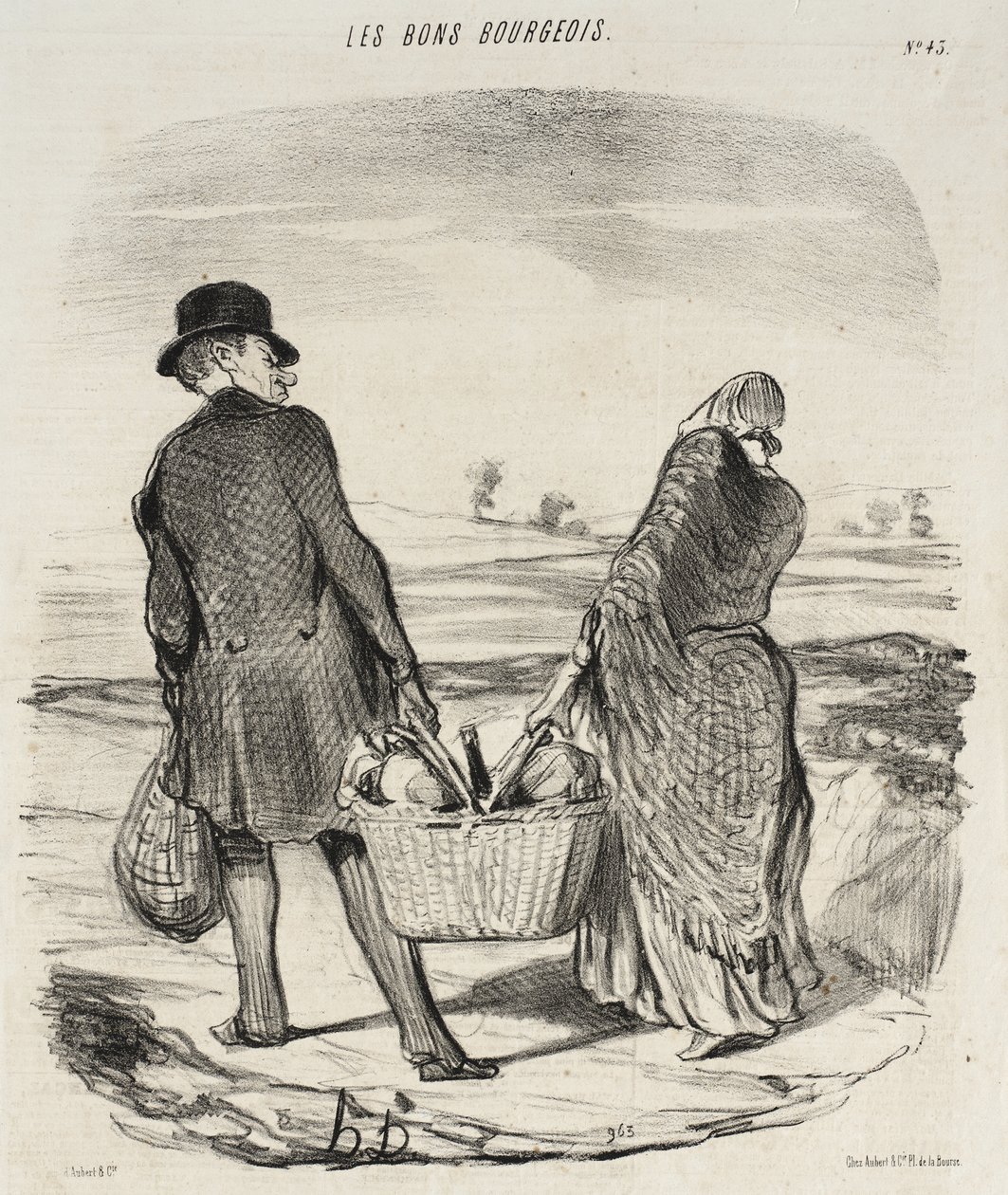 Más veces de las que me vas a pillar satisfaciendo tu fantasía... de Honoré Daumier