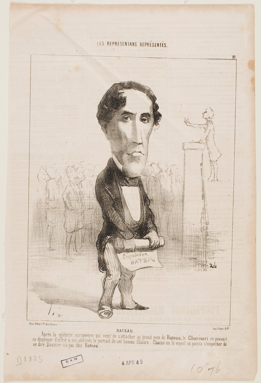 Rastrillo de Honoré Daumier