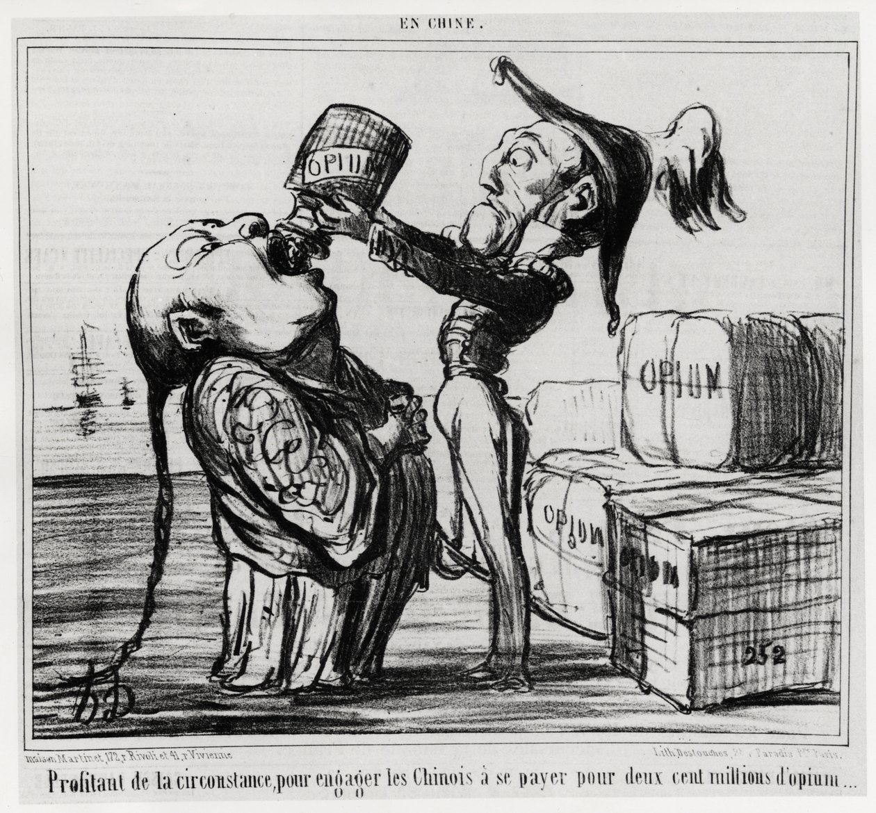 Segunda Guerra del Opio (1856-1860): En 1858, el gobierno chino acordó legalizar el comercio de opio. 
