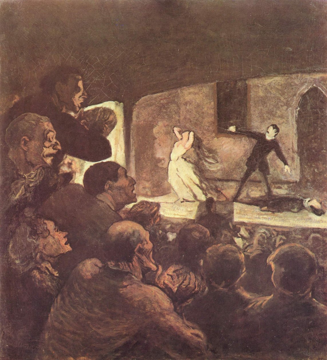 El melodrama de Honoré Daumier