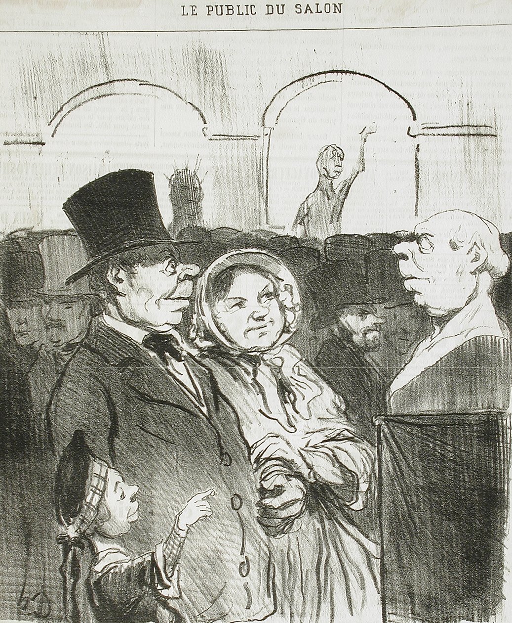 ¡Toma, papá, esto es lo que querías!... de Honoré Daumier