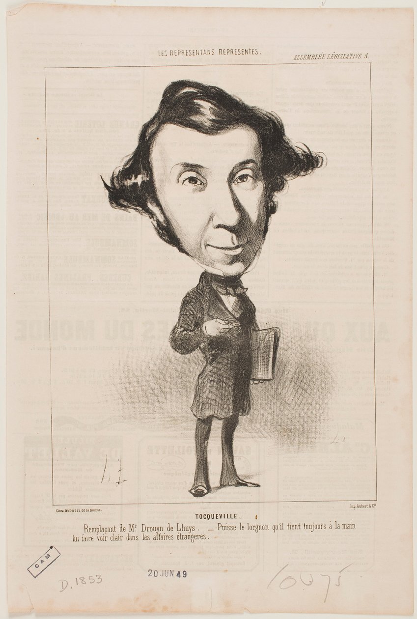 Tocqueville de Honoré Daumier