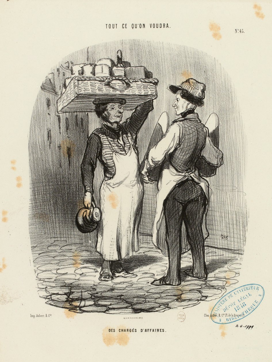 Todo lo que queramos n.º 43: Cargos de negocios de Honoré Daumier