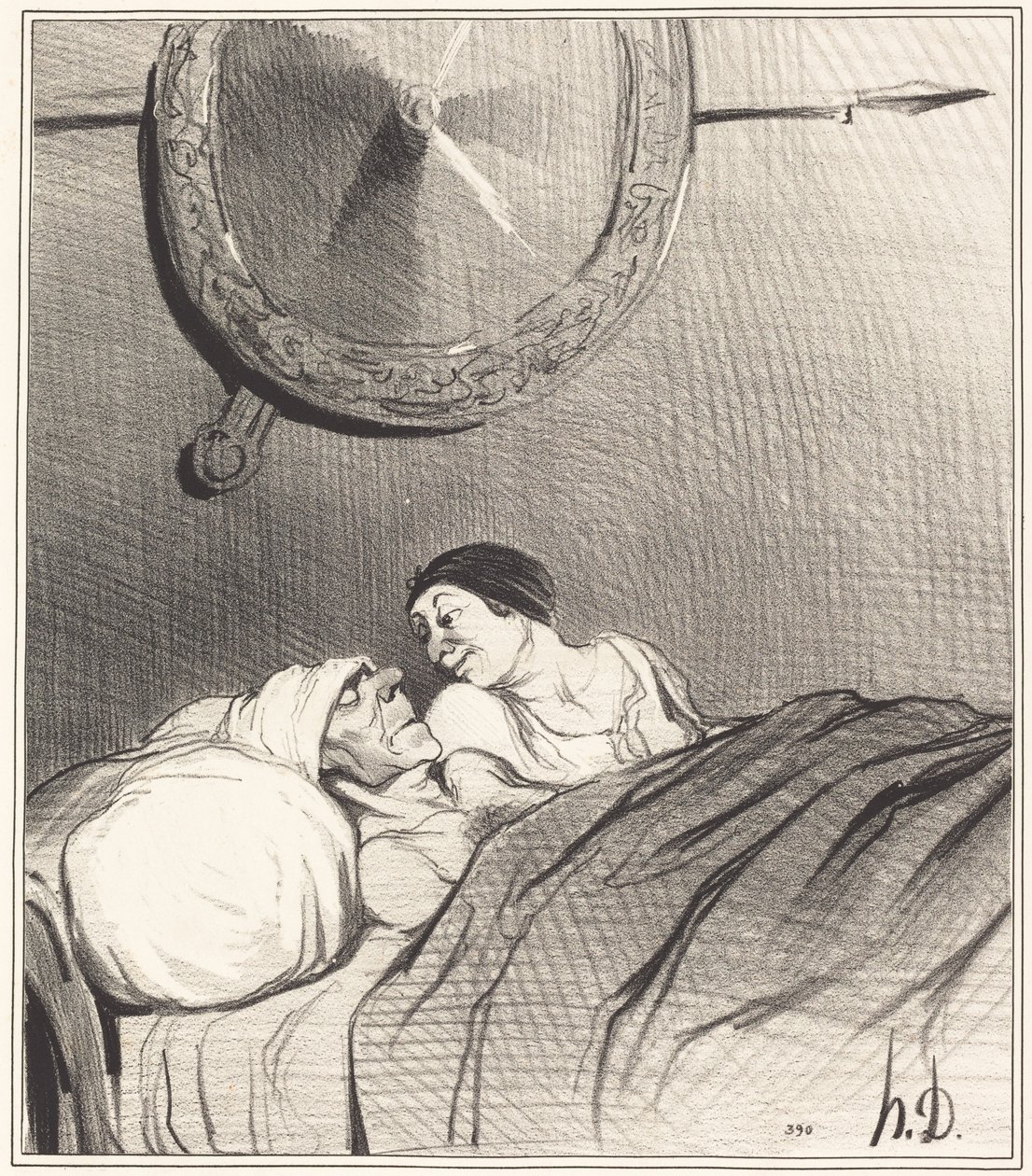 Ulises y Penélope de Honoré Daumier