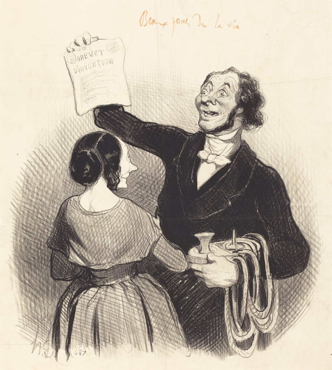 Un gran hombre más de Honoré Daumier